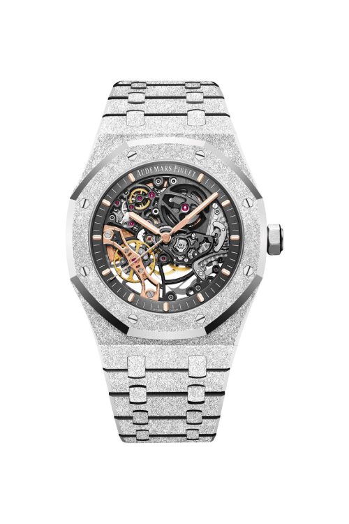 Audemars Piguet Royal Oak FROSTED GOLD DOUBLE BALANCE WHEEL OPENWORKED 15407BC.GG.1224BC.01