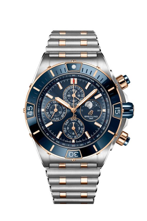 Breitling Super Chronomat 44 Four-Year Calendar Stainless Steel 18k Red Gold U19320161C1U1