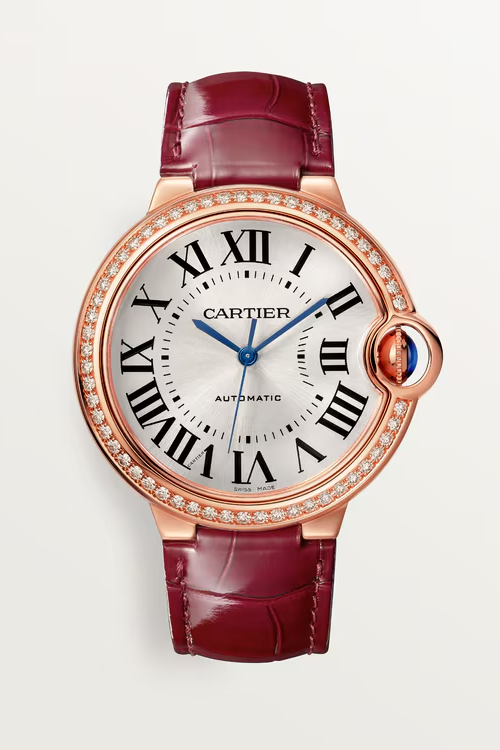Cartier Ballon Bleu de Cartier 18k Rose Gold with Diamond-set 36mm WJBB0034