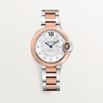Cartier Ballon Bleu de Cartier Stainless Steel and 18k Rose Gold 33mm Ref W3BB0021 W3BB0021-1.jpg