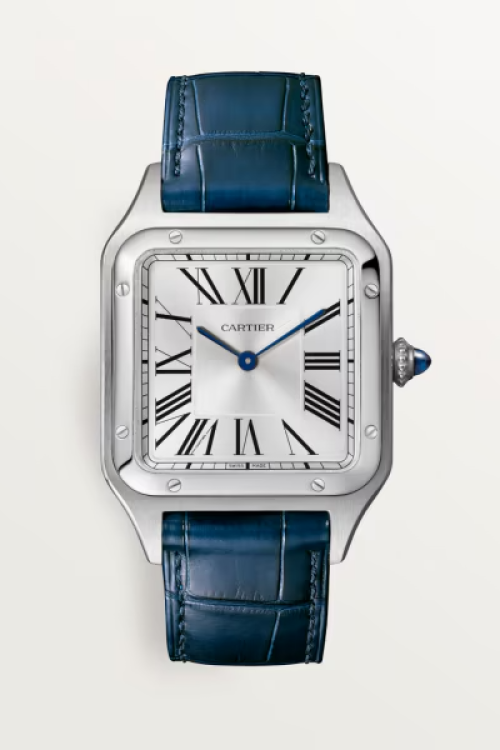 Cartier Santos Dumont de Cartier Stainless Steel 435mm x 314mm WSSA0022
