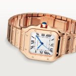 Cartier Santos de Cartier 18k Rose Gold 351mm Ref WGSA0031 WGSA0031-3.jpg