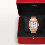 Cartier Santos de Cartier 18k Rose Gold 351mm Ref WGSA0031 WGSA0031-9.jpg