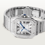 Cartier Santos de Cartier Stainless Steel 351mm Ref W4SA0005 W4SA0005-4.jpg