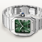 Cartier Santos de Cartier Stainless Steel 398mm Ref WSSA0062 WSSA0062-4.jpg