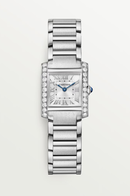 Cartier Tank Francaise Stainless Steel 257mm x 212mm W4TA0020