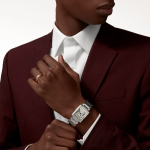 Cartier Tank Francaise Stainless Steel Diamonds 32mm x 27mm Ref W4TA0021 W4TA0021-5.jpg