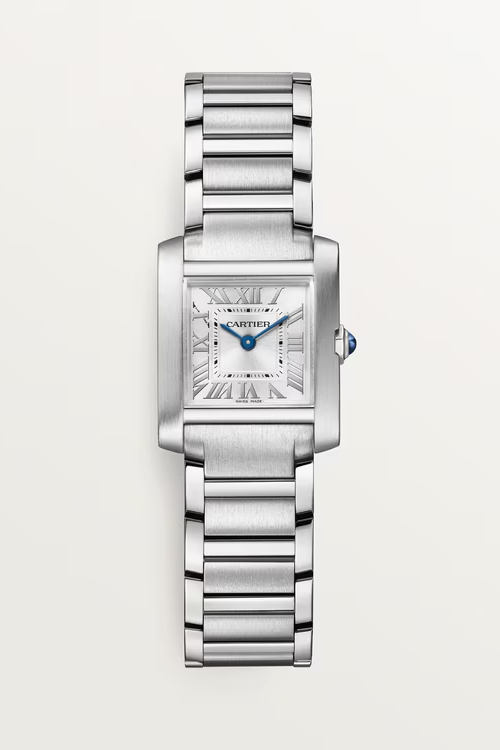Cartier Tank Francaise de Cartier Small Stainless Steel 257mm x 212mm WSTA0065