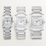 Cartier Tank Francaise de Cartier Small Stainless Steel 257mm x 212mm Ref WSTA0065 WSTA0065-8.jpg