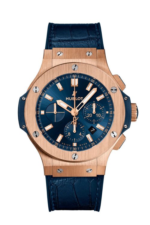 Hublot Big Bang Gold Blue 44mm 18kt Rose Gold 301.PX.7180.LR