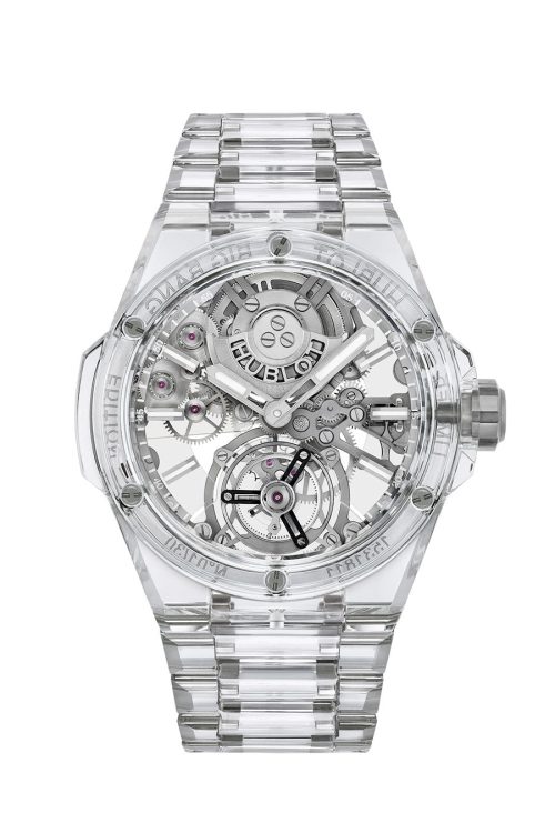 Hublot Big Bang INTEGRATED TOURBILLON FULL SAPPHIRE 455.JX.0120.JX