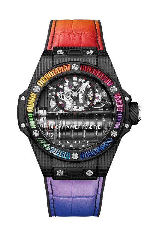 Hublot Big Bang MP-11 POWER RESERVE 14 DAYS 3D CARBON RAINBOW 911.QD.0123.LR.4099