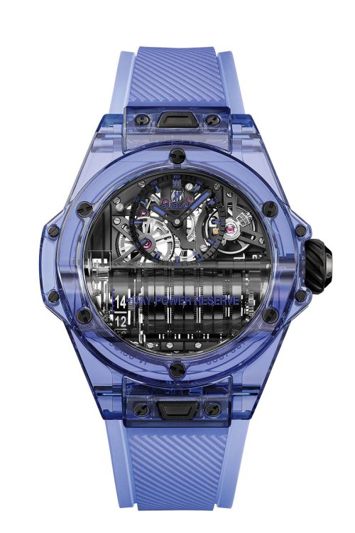 Hublot Big Bang MP-11 POWER RESERVE 14 DAYS BLUE SAPPHIRE 911.JL.0119.RX