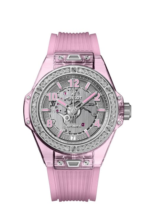 Hublot Big Bang ONE CLICK PINK SAPPHIRE DIAMONDS 465.JP.4802.RT.1204