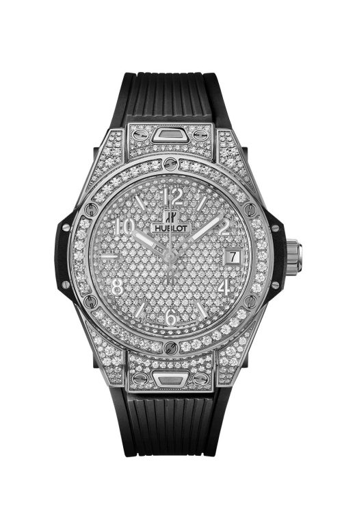 Hublot Big Bang ONE CLICK STEEL FULL PAVÉ 465.SX.9010.RX.1604