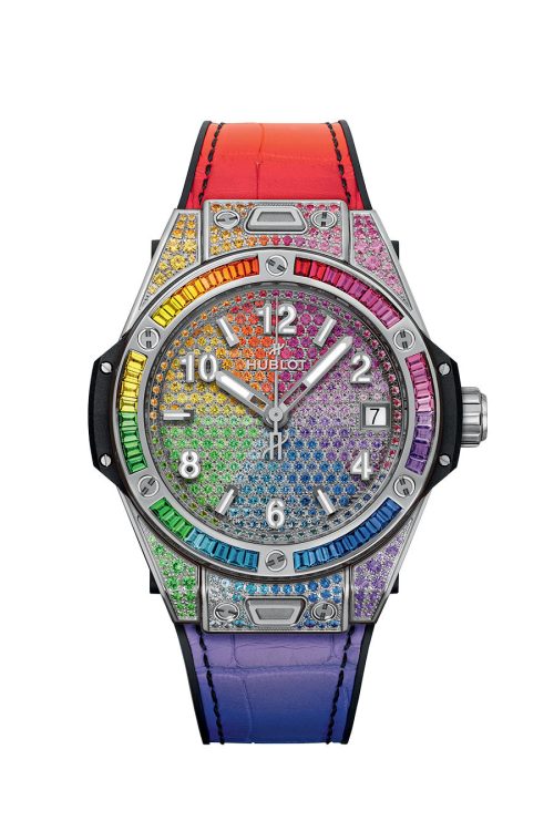 Hublot Big Bang ONE CLICK STEEL RAINBOW 465.SX.9900.LR.0999