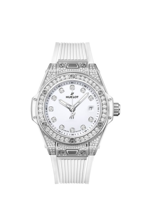 Hublot Big Bang ONE CLICK STEEL WHITE PAVÉ 485.SE.2210.RW.1604