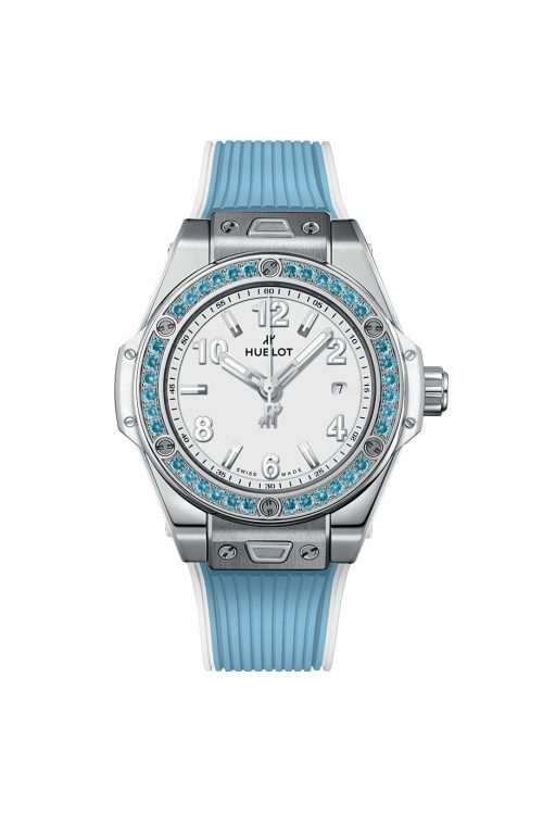 Hublot Big Bang One Click Joyful Steel Sky Blue 33 485.SL.2210.RX.1207