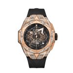 Hublot Big Bang SANG BLEU II KING GOLD PAVÉ Ref 418OX1108RX1604MXM20 418OX1108RX1604MXM20-1.jpg