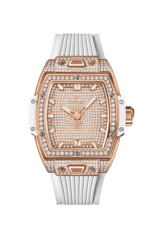 Hublot Spirit of Big Bang KING GOLD WHITE FULL PAVÉ 662.OE.9000.RW.1604