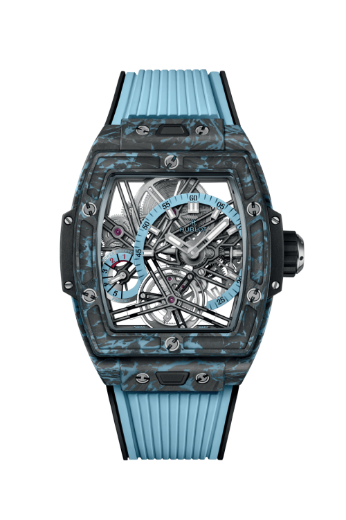 Hublot Spirit of Big Bang Tourbillon Carbon Sky Blue 42mm Limited Edition 645.QL.5117.RX