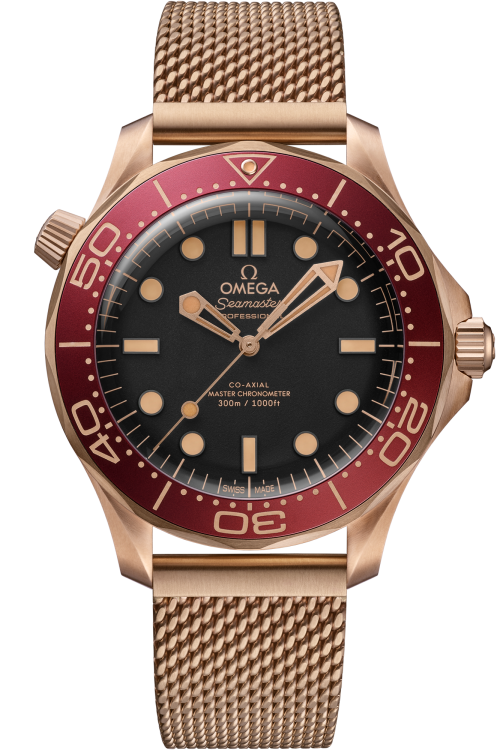 Omega Seamaster Diver 300m 18k Bronze Gold 42mm 210.90.42.20.01.003