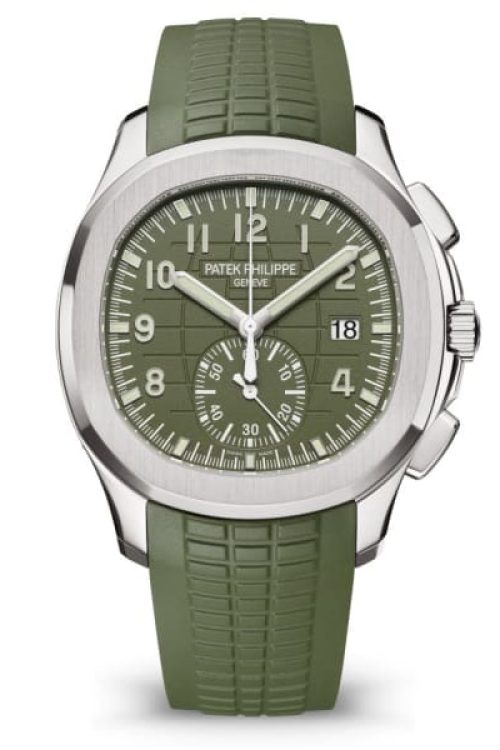 Patek Philippe Aquanaut Chronograph 18k White Gold 422mm 5968G-010