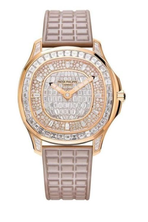 Patek Philippe Aquanaut Luce Haute Joaillerie 18k Rose Gold with 313 diamonds 79ct 388mm 5062/450R-001