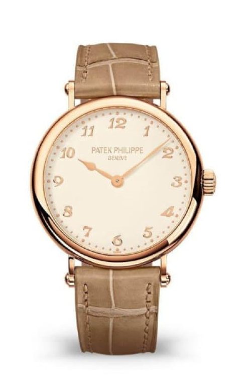 Patek Philippe Ladies Calatrava 18k Rose Gold 346mm 7200R-001