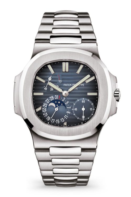 Patek Philippe Nautilus Date Moon Phases Watch Stainless Steel 40mm 5712/1A-001