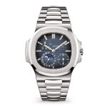 Patek Philippe Nautilus Date Moon Phases Watch Stainless Steel 40mm Ref 57121A-001 57121A-001-2.jpg