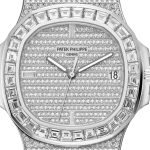 Patek Philippe Nautilus Date Sweep Seconds Watch 18k White Gold and 1343 diamonds 1873 ct 40mm Ref 571910G-010 571910G-010-3.jpg