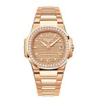 Patek Philippe Nautilus Quartz Diamond Ladies Watch 18k Rose Gold 32mm Ref 70101R-012 70101R-012-2.jpg