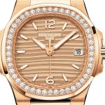 Patek Philippe Nautilus Quartz Diamond Ladies Watch 18k Rose Gold 32mm Ref 70101R-012 70101R-012-3.jpg
