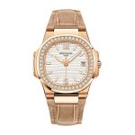 Patek Philippe Nautilus Quartz Diamond Ladies Watch 18k Rose Gold 32mm Ref 7010R-011 7010R-011-1.jpg