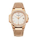 Patek Philippe Nautilus Quartz Diamond Ladies Watch 18k Rose Gold 32mm Ref 7010R-011 7010R-011-2.jpg