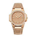 Patek Philippe Nautilus Quartz Diamond Ladies Watch 18k Rose Gold 32mm Ref 7010R-012 7010R-012-1.jpg