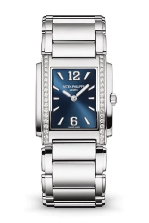 Patek Philippe Twenty4 Quartz Ladies Watch Stainless Steel with 36 Diamond 042 ct 251 x 30 mm 4910/1200A-001