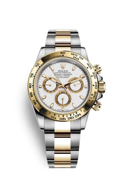 Rolex Cosmograph Daytona 18k Yellow Gold and Stainless Steel 40mm 116503-0001