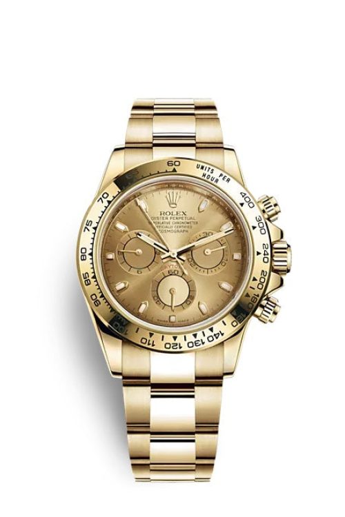 Rolex Cosmograph Daytona 40 mm 18 ct yellow gold 116508-0003