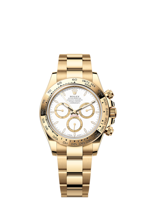 Rolex Cosmograph Daytona 40mm 18k Yellow Gold 126508-0001