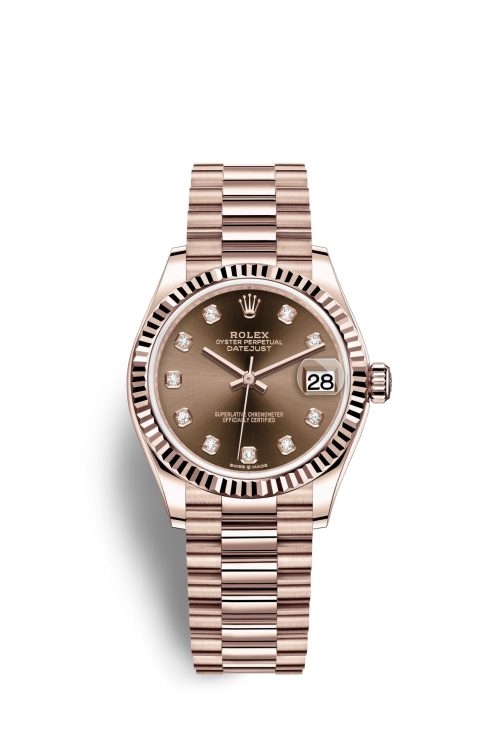 Rolex Datejust 31 18k Everose Gold 278275-0010