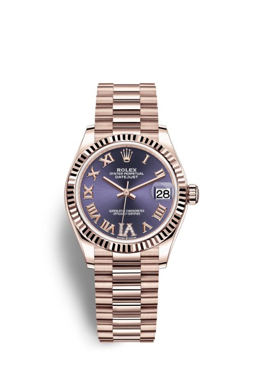 Rolex Datejust 31 18k Everose Gold 278275-0029