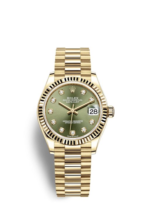 Rolex Datejust 31 18k Yellow Gold 278278-0011