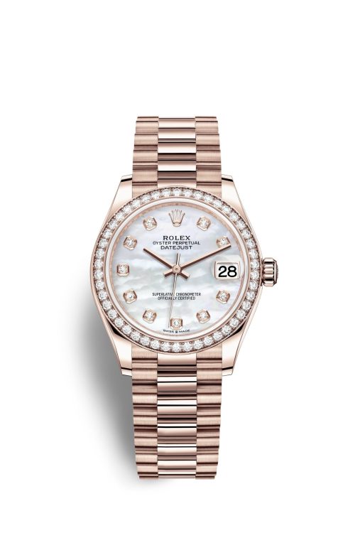 Rolex Datejust 31 18kt Everose Gold 278285RBR-0005