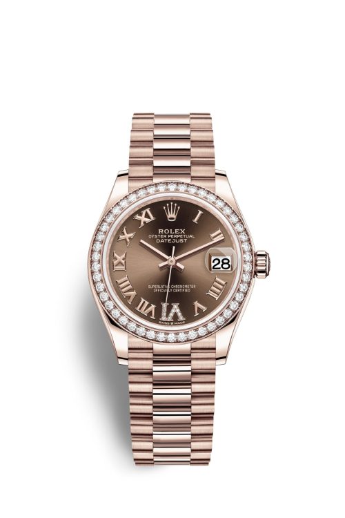 Rolex Datejust 31 18kt Everose Gold 278285RBR-0016
