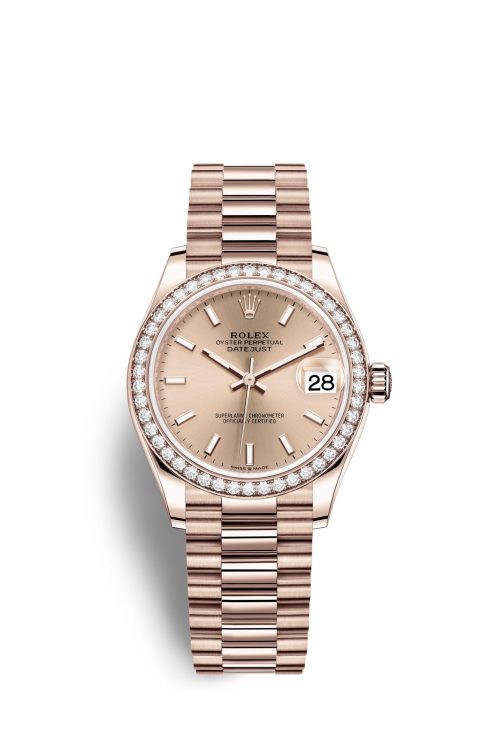 Rolex Datejust 31 18kt Everose Gold 278285RBR-0018