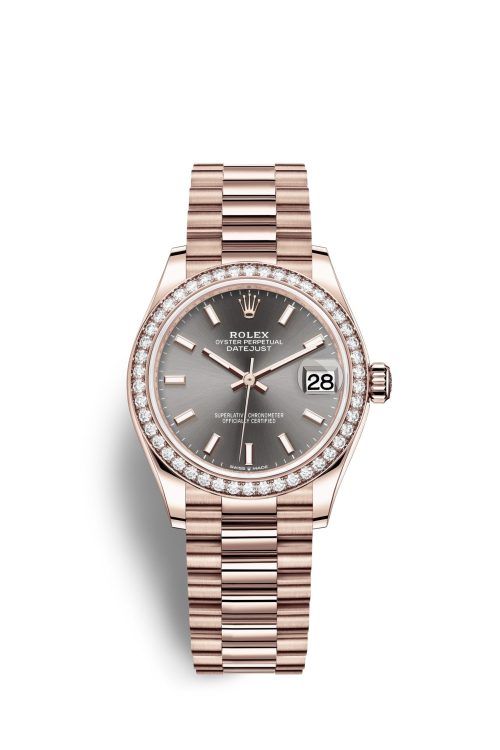Rolex Datejust 31 18kt Everose Gold 278285RBR-0021