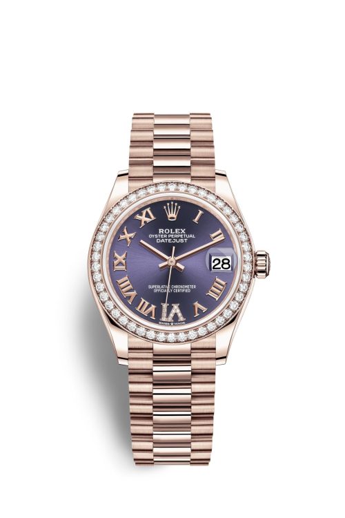 Rolex Datejust 31 18kt Everose Gold 278285RBR-0023