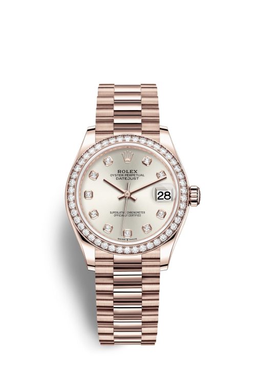Rolex Datejust 31 18kt Everose Gold 278285RBR-0030